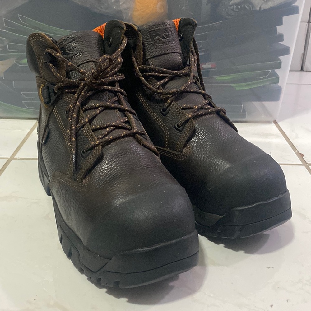 Timberland steel toe boots Men